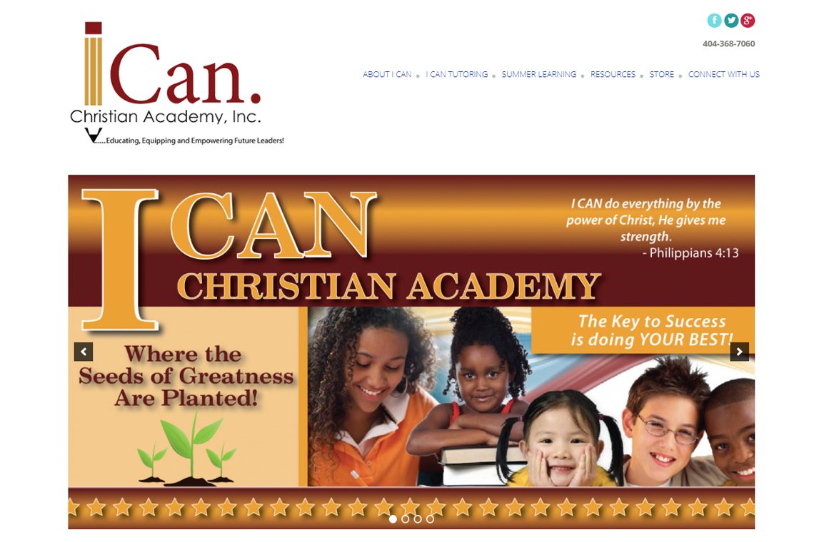 ICan Christian Academy in Clarkdale, GA