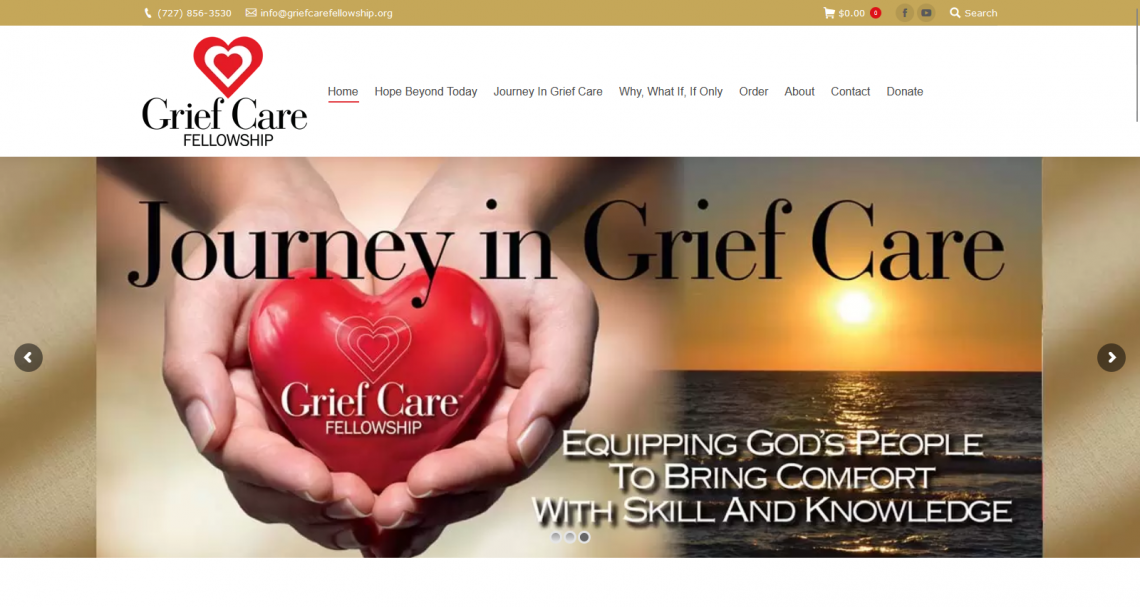 Best christian websites 2023- Grief Care Fellowship