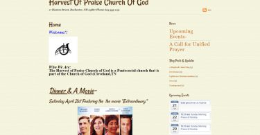Harvest of Praise Church of God in Rochester, HN
