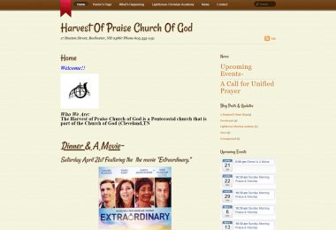 Harvest of Praise Church of God in Rochester, HN