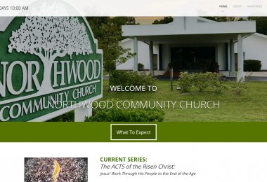 Award Winning Church Websites of 2023 - Northwood Community Church Clearwater, FL