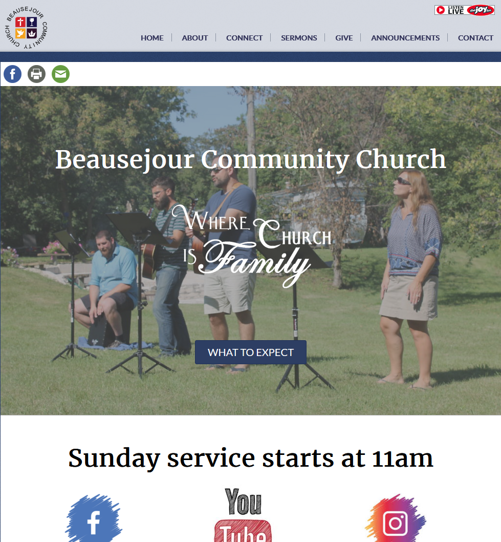 Beausejour Community Church, Beausejour, Manitoba