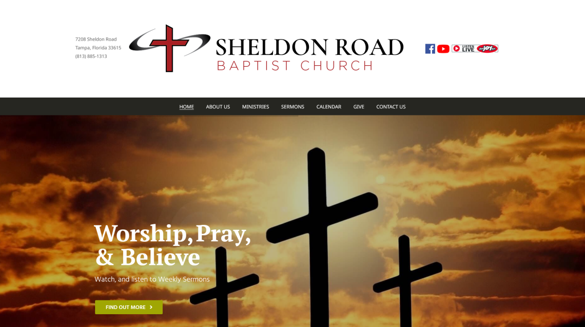 Sheldon Road Baptist Church, Tampa, FL