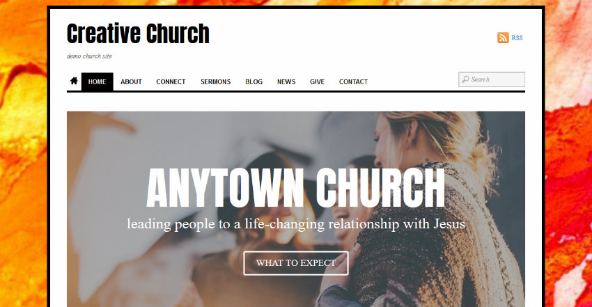 creative church wordpress theme