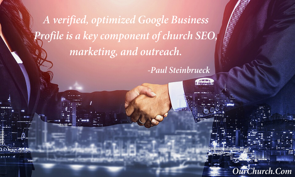 Google Business Profile for church marketing