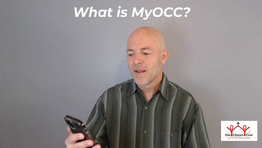 church website hosting - what is MyOCC?