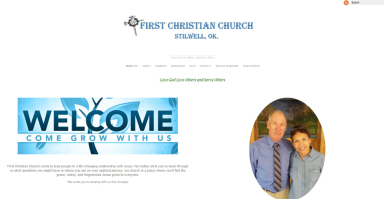 Church web hosting for First Christian Church
