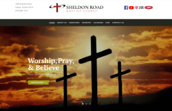 sheldonroad - best Church website designs