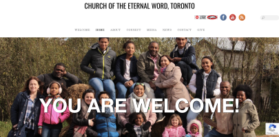Christian website hosting - Church of The Eternal Word